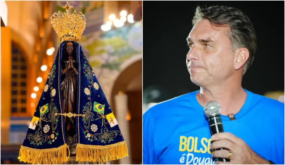 TSE mantém retirada de posts que associam Flávio Bolsonaro a caso de Nossa Senhora Aparecida